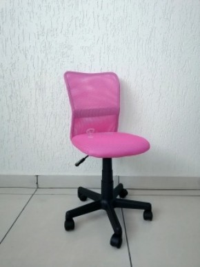 Кресло Barneo K-401 детское (розовая ткань/сетка) в Тюмени - tumen.ok-mebel.com | фото 1