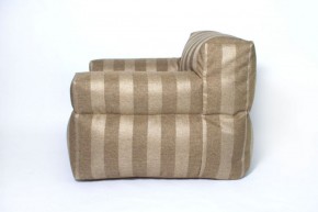 Кресло бескаркасное Уют полоса (Коричневый) в Тюмени - tumen.ok-mebel.com | фото 3