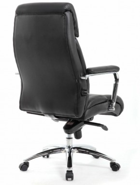 Кресло BRABIX PREMIUM "Phaeton EX-502" (кожа с компаньоном, хром, черное) 530882 в Тюмени - tumen.ok-mebel.com | фото 4