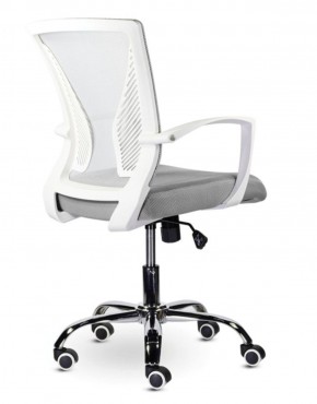 Кресло BRABIX "Wings MG-306" (пластик белый, хром, сетка, серое) 532012 в Тюмени - tumen.ok-mebel.com | фото 4