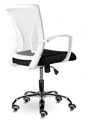 Кресло BRABIX "Wings MG-306" (пластик белый, хром, сетка, серое/черное) 532010 в Тюмени - tumen.ok-mebel.com | фото 4