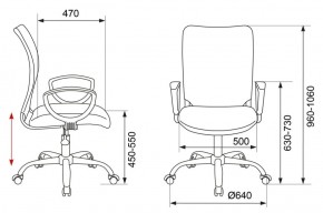 Кресло Бюрократ CH-599AXSN/32B/TW-11 черный TW-32K01 в Тюмени - tumen.ok-mebel.com | фото 4