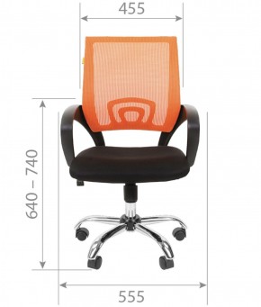 Кресло для оператора CHAIRMAN 696 хром (ткань TW-11/сетка TW-01) в Тюмени - tumen.ok-mebel.com | фото 6