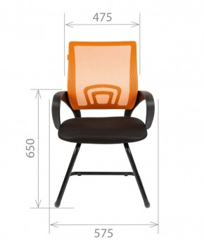 Кресло для оператора CHAIRMAN 696 V (ткань TW-11/сетка TW-01) в Тюмени - tumen.ok-mebel.com | фото 5