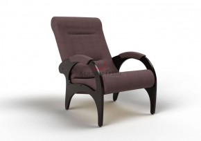 Кресло для отдыха Римини 19-Т-КМ (ткань/венге) КОФЕ С МОЛОКОМ в Тюмени - tumen.ok-mebel.com | фото