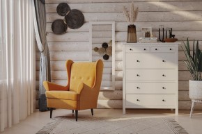 Кресло для отдыха Вало жёто-оранжевый, ткань рогожка в Тюмени - tumen.ok-mebel.com | фото 3