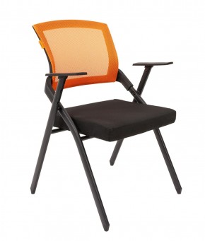 Кресло для посетителей CHAIRMAN NEXX (ткань стандарт черный/сетка DW-66) в Тюмени - tumen.ok-mebel.com | фото 1