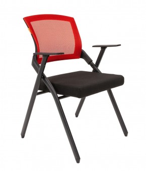 Кресло для посетителей CHAIRMAN NEXX (ткань стандарт черный/сетка DW-69) в Тюмени - tumen.ok-mebel.com | фото