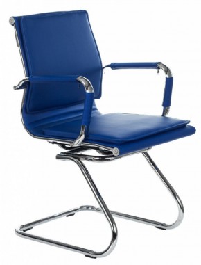 Кресло для посетителя Бюрократ CH-993-Low-V/blue синий в Тюмени - tumen.ok-mebel.com | фото