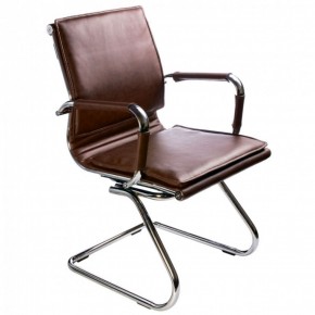 Кресло для посетителя Бюрократ CH-993-Low-V/Brown коричневый в Тюмени - tumen.ok-mebel.com | фото