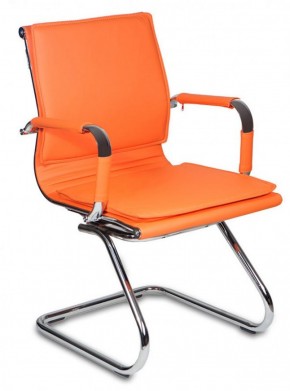 Кресло для посетителя Бюрократ CH-993-Low-V/orange оранжевый в Тюмени - tumen.ok-mebel.com | фото