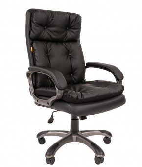 Кресло для руководителя  CHAIRMAN 442 (экокожа черная) в Тюмени - tumen.ok-mebel.com | фото 2