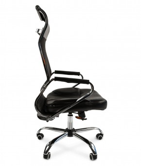Кресло для руководителя CHAIRMAN 700 (Сетка) Черное в Тюмени - tumen.ok-mebel.com | фото 3