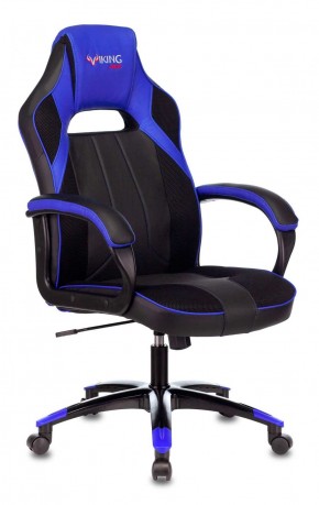 Кресло игровое Бюрократ VIKING 2 AERO BLUE черный/синий в Тюмени - tumen.ok-mebel.com | фото