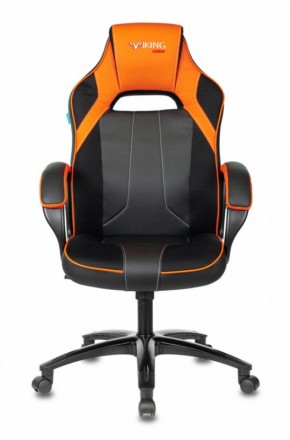 Кресло игровое Бюрократ VIKING 2 AERO ORANGE черный/оранжевый в Тюмени - tumen.ok-mebel.com | фото 2