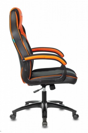 Кресло игровое Бюрократ VIKING 2 AERO ORANGE черный/оранжевый в Тюмени - tumen.ok-mebel.com | фото 3