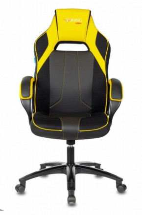 Кресло игровое Бюрократ VIKING 2 AERO YELLOW черный/желтый в Тюмени - tumen.ok-mebel.com | фото 2