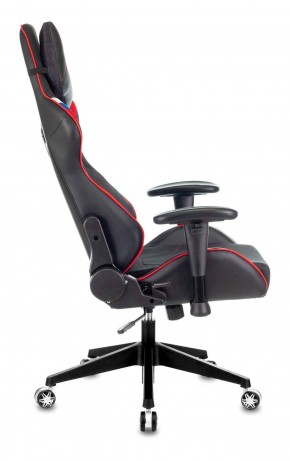 Кресло игровое Бюрократ VIKING 4 AERO RUS черный в Тюмени - tumen.ok-mebel.com | фото 2
