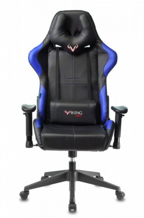 Кресло игровое Бюрократ VIKING 5 AERO BLUE черный/синий в Тюмени - tumen.ok-mebel.com | фото 3