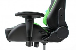 Кресло игровое Бюрократ VIKING 5 AERO LGREEN черный/салатовый в Тюмени - tumen.ok-mebel.com | фото 5
