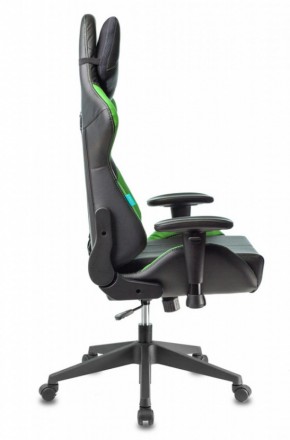 Кресло игровое Бюрократ VIKING 5 AERO LGREEN черный/салатовый в Тюмени - tumen.ok-mebel.com | фото 8