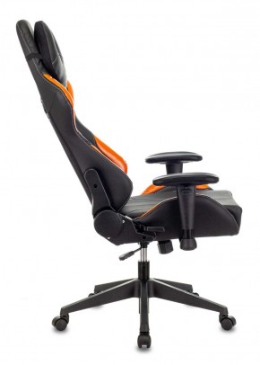 Кресло игровое Бюрократ VIKING 5 AERO ORANGE черный/оранжевый в Тюмени - tumen.ok-mebel.com | фото 2