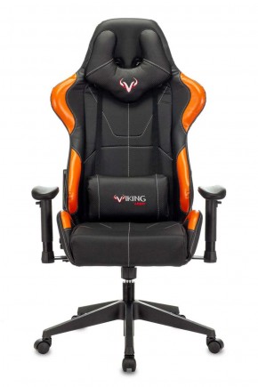 Кресло игровое Бюрократ VIKING 5 AERO ORANGE черный/оранжевый в Тюмени - tumen.ok-mebel.com | фото 3