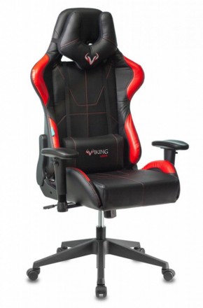 Кресло игровое Бюрократ VIKING 5 AERO RED черный/красный в Тюмени - tumen.ok-mebel.com | фото