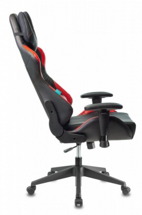 Кресло игровое Бюрократ VIKING 5 AERO RED черный/красный в Тюмени - tumen.ok-mebel.com | фото 2