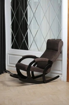 Кресло-качалка МАРСЕЛЬ 33-Т-AC (кофе) в Тюмени - tumen.ok-mebel.com | фото 3