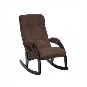 Кресло-качалка Модель 67 Венге, ткань V 26 в Тюмени - tumen.ok-mebel.com | фото 1