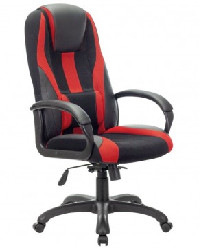 Кресло компьютерное BRABIX PREMIUM "Rapid GM-102" (экокожа/ткань, черное/красное) 532107 в Тюмени - tumen.ok-mebel.com | фото 1