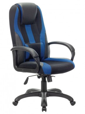 Кресло компьютерное BRABIX PREMIUM "Rapid GM-102" (экокожа/ткань, черное/синее) 532106 в Тюмени - tumen.ok-mebel.com | фото