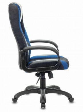 Кресло компьютерное BRABIX PREMIUM "Rapid GM-102" (экокожа/ткань, черное/синее) 532106 в Тюмени - tumen.ok-mebel.com | фото 3