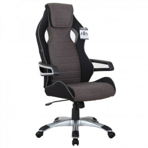 Кресло компьютерное BRABIX Techno GM-002 (ткань) черное/серое, вставки белые (531815) в Тюмени - tumen.ok-mebel.com | фото