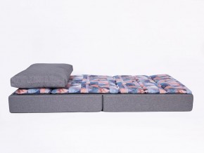 Кресло-кровать бескаркасное Харви (коричневый-геометрия браун) в Тюмени - tumen.ok-mebel.com | фото 3
