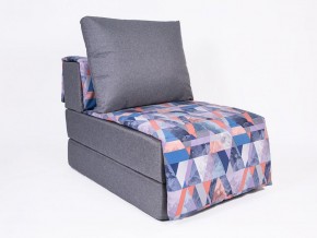 Кресло-кровать бескаркасное Харви (серый-сноу деним) в Тюмени - tumen.ok-mebel.com | фото 1