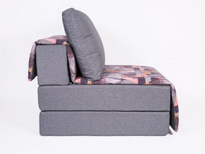 Кресло-кровать бескаркасное Харви (серый-сноу манго) в Тюмени - tumen.ok-mebel.com | фото 3