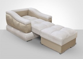 Кресло-кровать + Пуф Голливуд (ткань до 300) НПБ в Тюмени - tumen.ok-mebel.com | фото 4