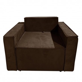 Кресло-кровать Принц КК1-ВК (велюр коричневый) в Тюмени - tumen.ok-mebel.com | фото 1