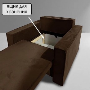 Кресло-кровать Принц КК1-ВК (велюр коричневый) в Тюмени - tumen.ok-mebel.com | фото 6