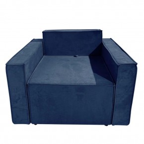 Кресло-кровать Принц КК1-ВСи (велюр синий) в Тюмени - tumen.ok-mebel.com | фото 1