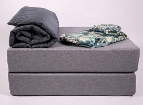 Кресло-кровать-пуф бескаркасное Прайм (мехико серый-графит) в Тюмени - tumen.ok-mebel.com | фото 5