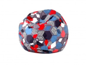 Кресло-мешок Мяч M (Geometry Slate) в Тюмени - tumen.ok-mebel.com | фото 1