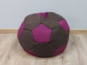 Кресло-мешок Мяч S (Savana Chocolate-Savana Berry) в Тюмени - tumen.ok-mebel.com | фото