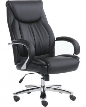 Кресло офисное BRABIX PREMIUM "Advance EX-575" (хром, экокожа, черное) 531825 в Тюмени - tumen.ok-mebel.com | фото 1