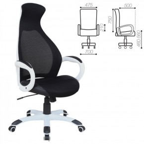 Кресло офисное BRABIX PREMIUM "Genesis EX-517" (белый/черный) 531573 в Тюмени - tumen.ok-mebel.com | фото