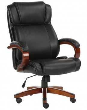 Кресло офисное BRABIX PREMIUM "Magnum EX-701" (дерево, рециклированная кожа, черное) 531827 в Тюмени - tumen.ok-mebel.com | фото 1