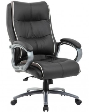 Кресло офисное BRABIX PREMIUM "Strong HD-009" (экокожа черная, ткань серая) 531945 в Тюмени - tumen.ok-mebel.com | фото