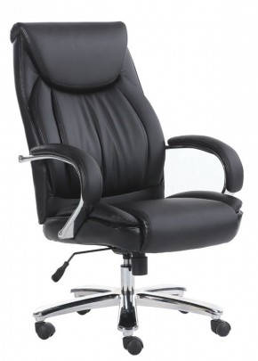 Кресло офисное BRABIX "Advance EX-575" (хром/экокожа/черное) 531825 в Тюмени - tumen.ok-mebel.com | фото 1